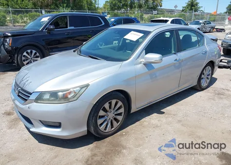 2014 Honda Accord Ex-L from USA, damaged, VIN 1HGCR2F81EA159589